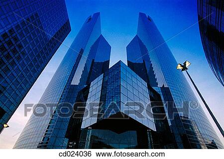 Office buildings. La Defense. Paris. France View Large Photo Image Stock Photograph - Office buildings. La Defense. Paris. France. Fotosearch