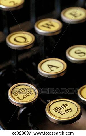 Old typewriter View Large Photo Image Stock Photo - Old typewriter. Fotosearch