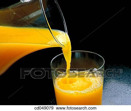 Stock Photo - Orange juice. Fotosearch