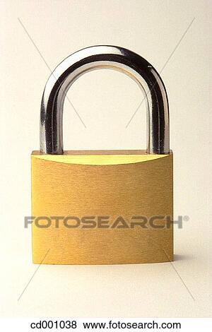 Stock Photo - Padlock. Fotosearch