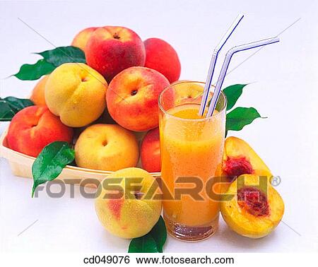 Peach juice View Large Photo Image Stock Photograph - Peach juice. Fotosearch