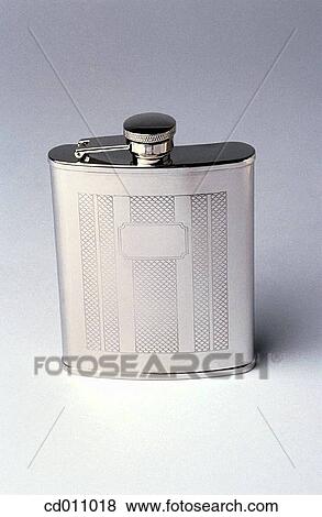 Pocket flask View Large Photo Image Stock Photo - Pocket flask. Fotosearch