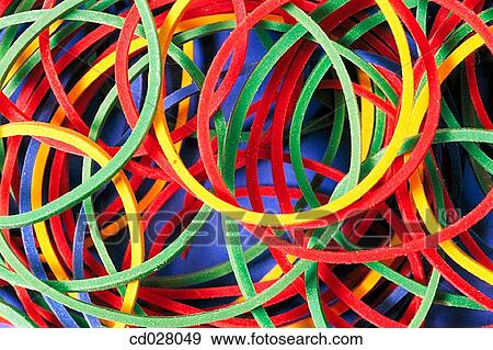 Rubber bands View Large Photo Image Stock Photo - Rubber bands. Fotosearch