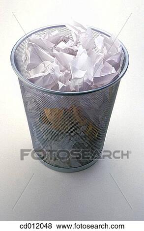 Wastepaper basket View Large Photo Image Stock Photo - Wastepaper basket. Fotosearch