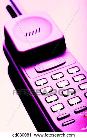 Stock Image - Wireles telephone. Fotosearch