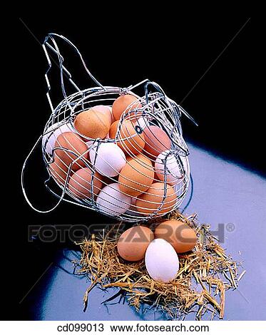 Stock Image - abundant, eggbox, egg, Close-up, abundance. Fotosearch