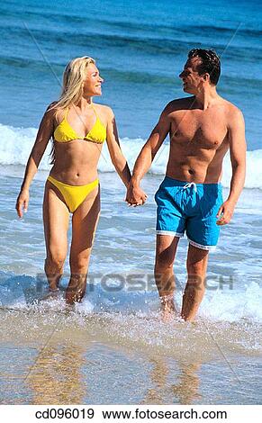 affection, beach, bathing-suit, activity View Large Photo Image Stock Photo - affection, beach, bathing-suit, activity. Fotosearch