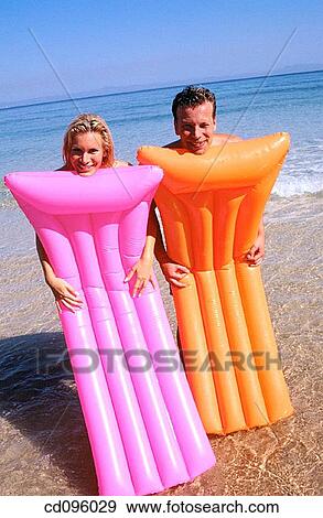 air-bed, behind, beach, amusement, air mattress View Large Photo Image Stock Photo - air-bed, behind, beach, amusement, air mattress. Fotosearch