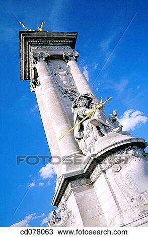 Alexandre III Bridge (detail). Paris. France. View Large Photo Image Stock Image - Alexandre III Bridge (detail). Paris. France.. Fotosearch