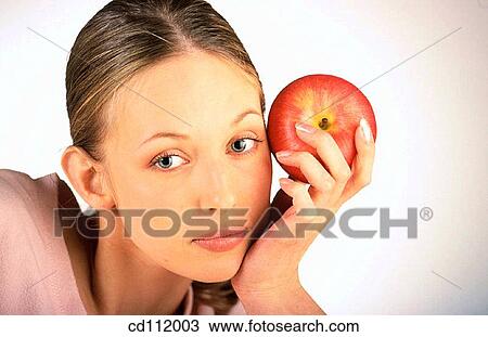 apple, blond, Beauty Care, beauty, activity View Large Photo Image Stock Image - apple, blond, Beauty Care, beauty, activity. Fotosearch