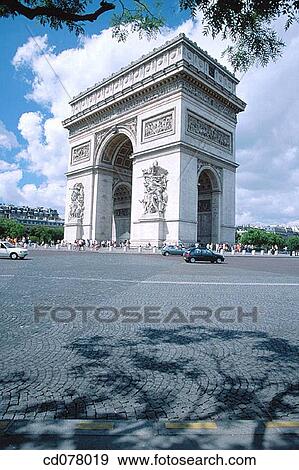 Arc de Triomphe. Paris. France. View Large Photo Image Stock Photo - Arc de Triomphe. Paris. France.. Fotosearch