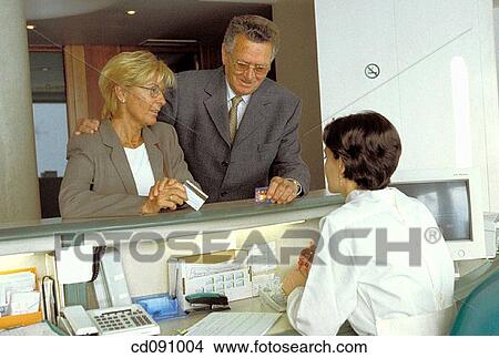 ask, back view, baby boomer, Admission desk View Large Photo Image Picture - ask, back view, baby boomer, Admission desk. Fotosearch