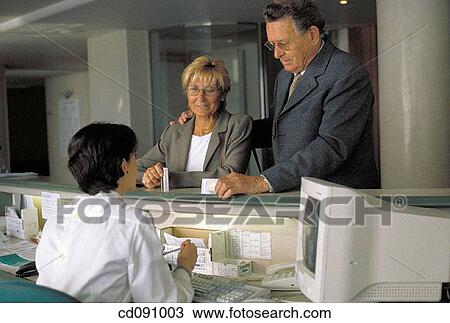 ask, back view, baby boomer, Admission desk View Large Photo Image Stock Image - ask, back view, baby boomer, Admission desk. Fotosearch