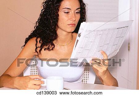 at-home, brunette, absorbed View Large Photo Image Stock Image - at-home, brunette, absorbed. Fotosearch