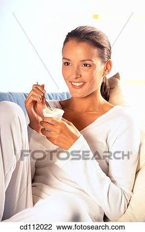 at-home, brunette, Beauty Care, beauty, activity View Large Photo Image Stock Image - at-home, brunette, Beauty Care, beauty, activity. Fotosearch