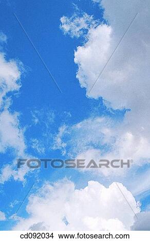 atmosphere, cloud, blue, background, air View Large Photo Image Picture - atmosphere, cloud, blue, background, air. Fotosearch