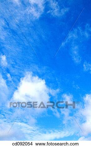atmosphere, cloud, blue, background, air View Large Photo Image Picture - atmosphere, cloud, blue, background, air. Fotosearch