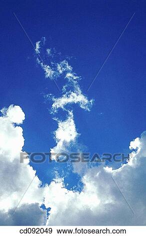 atmosphere, cloud, blue, background, air View Large Photo Image Stock Photo - atmosphere, cloud, blue, background, air. Fotosearch
