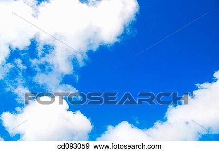 atmosphere, cloud, blue, background, air View Large Photo Image Stock Photo - atmosphere, cloud, blue, background, air. Fotosearch