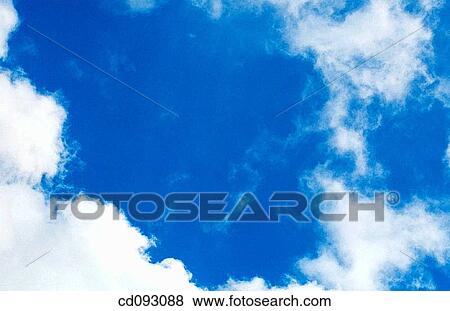 atmosphere, cloud, blue, background, air View Large Photo Image Stock Photo - atmosphere, cloud, blue, background, air. Fotosearch