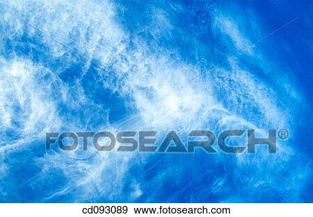 Stock Photo - atmosphere, cloud, blue, background, air. Fotosearch