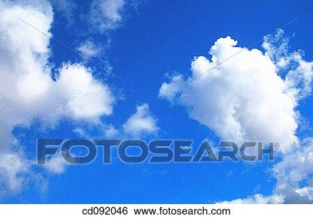 atmosphere, cloud, blue, background, air View Large Photo Image Stock Photograph - atmosphere, cloud, blue, background, air. Fotosearch