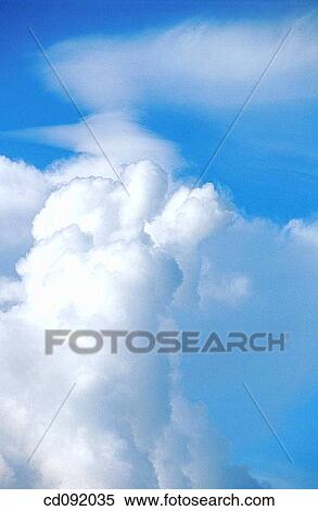 atmosphere, cloud, blue, background, air View Large Photo Image Stock Photography - atmosphere, cloud, blue, background, air. Fotosearch
