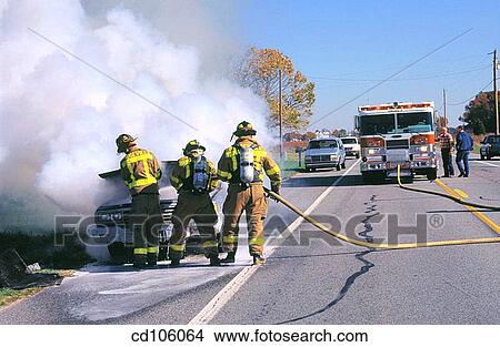 automobile, danger, car, burning, accident View Large Photo Image Picture - automobile, danger, car, burning, accident. Fotosearch