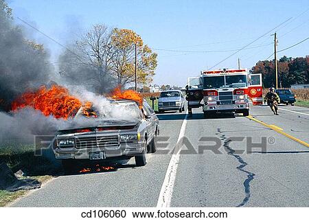 automobile, danger, car, burning, accident View Large Photo Image Stock Image - automobile, danger, car, burning, accident. Fotosearch