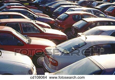 automobile, day, car park, car, arrangement View Large Photo Image Picture - automobile, day, car park, car, arrangement. Fotosearch