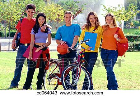 backpack, bicycle, Best friend, ball, adolescence View Large Photo Image Stock Image - backpack, bicycle, Best friend, ball, adolescence. Fotosearch