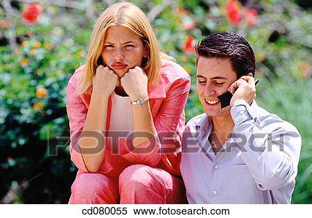Bad mood, bored, blond, Best friend, angry View Large Photo Image Stock Photography - Bad mood, bored, blond, Best friend, angry. Fotosearch