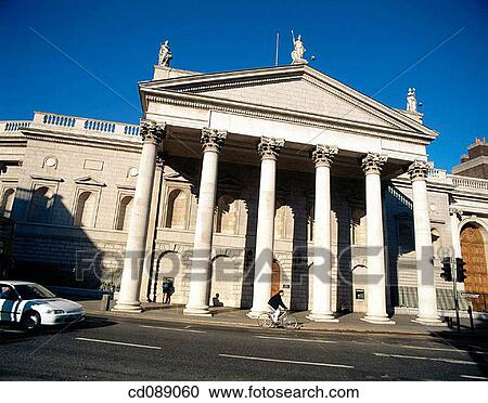 Stock Image - Bank of Ireland. Dublin. Ireland. Fotosearch
