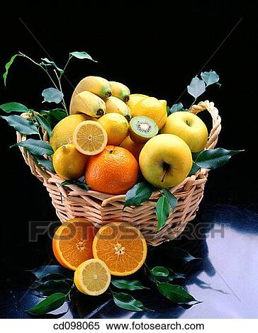 basket, food, fruit, full, half View Large Photo Image Stock Photography - basket, food, fruit, full, half. Fotosearch