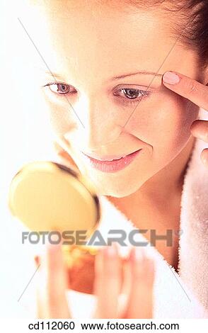 bathrobe, Body care, blond, activity View Large Photo Image Stock Image - bathrobe, Body care, blond, activity. Fotosearch