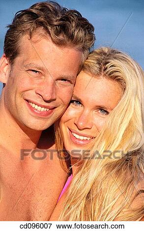 beach, Close-up, blond, affection View Large Photo Image Stock Photo - beach, Close-up, blond, affection. Fotosearch