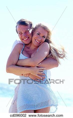 beach, coast, blond, affection View Large Photo Image Stock Image - beach, coast, blond, affection. Fotosearch