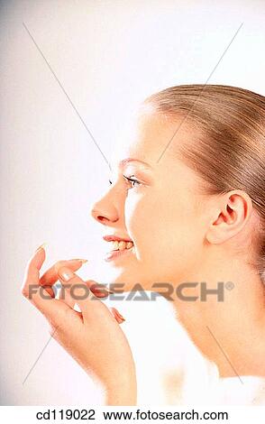 beauty, Beauty Care, blond, Close-up View Large Photo Image Stock Image - beauty, Beauty Care, blond, Close-up. Fotosearch