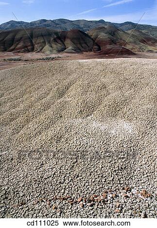 Bentonite clay hills. John Day Fossil Beds National Monument. Oregon. USA View Large Photo Image Stock Photography - Bentonite clay hills. John Day Fossil Beds National Monument. Oregon. USA. Fotosearch