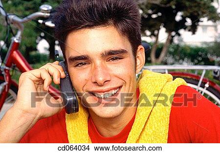 bicycle, carefree, boy, black hair, adolescence View Large Photo Image Picture - bicycle, carefree, boy, black hair, adolescence. Fotosearch