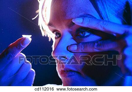 blond, blue, blue-toned View Large Photo Image Stock Photograph - blond, blue, blue-toned. Fotosearch