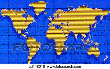blue, concept, continent, drawing, earth View Large Photo Image Stock Photography - blue, concept, continent, drawing, earth. Fotosearch