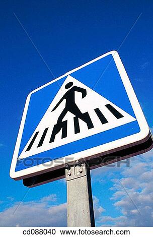 blue, concept, crosswalk, day, information View Large Photo Image Stock Image - blue, concept, crosswalk, day, information. Fotosearch