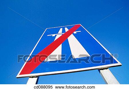 blue, concept, day, end, End of motorway View Large Photo Image Stock Photography - blue, concept, day, end, End of motorway. Fotosearch