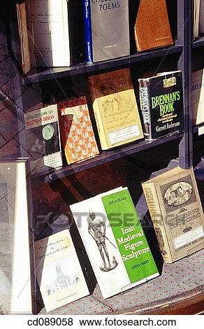 Books about Ireland in secondhand bookshop window. Dublin. Ireland View Large Photo Image Stock Photo - Books about Ireland in secondhand bookshop window. Dublin. Ireland. Fotosearch