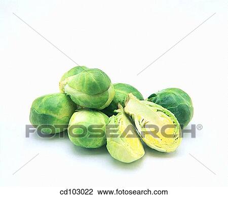 Stock Image - Brussels Sprouts. Fotosearch