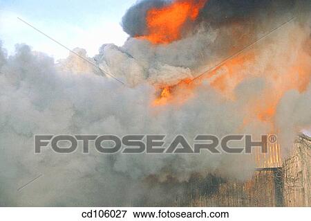 burning, catastrophe, danger, day, destruction View Large Photo Image Stock Photo - burning, catastrophe, danger, day, destruction. Fotosearch