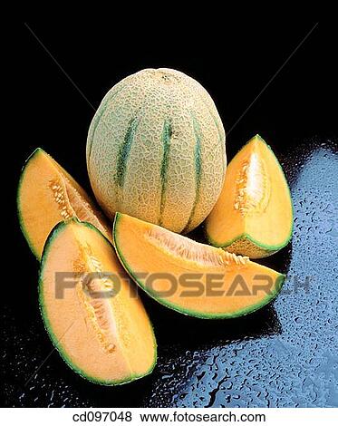 Cantaloupes View Large Photo Image Stock Photo - Cantaloupes. Fotosearch