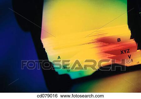 Card holder (Rolodex) View Large Photo Image Stock Photograph - Card holder (Rolodex). Fotosearch