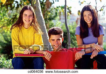 carefree, Best friend, brunette, boy, black hair, adolescence View Large Photo Image Stock Photograph - carefree, Best friend, brunette, boy, black hair, adolescence. Fotosearch